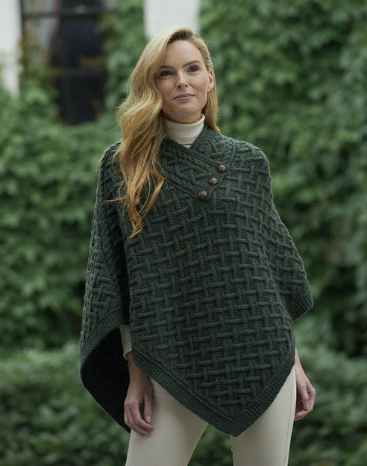 Connemara Cape in Super Soft Merino Wool