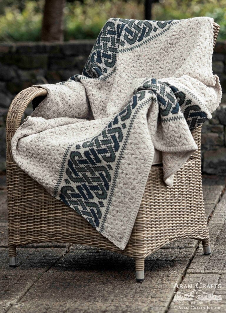 Celtic Aran Throw