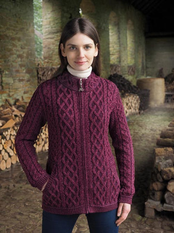 Yeats Aran Cardigan