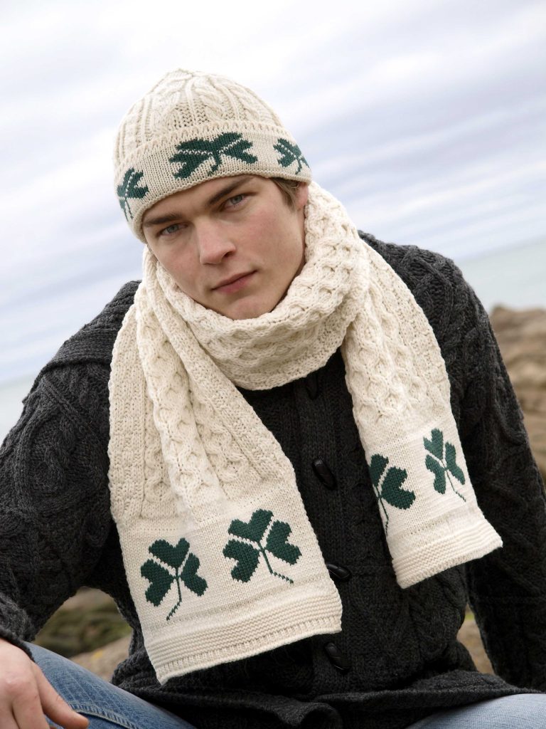 Aran Wool Hat Unisex