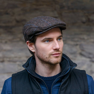 Mucros Weavers Cap Tartan Tweed