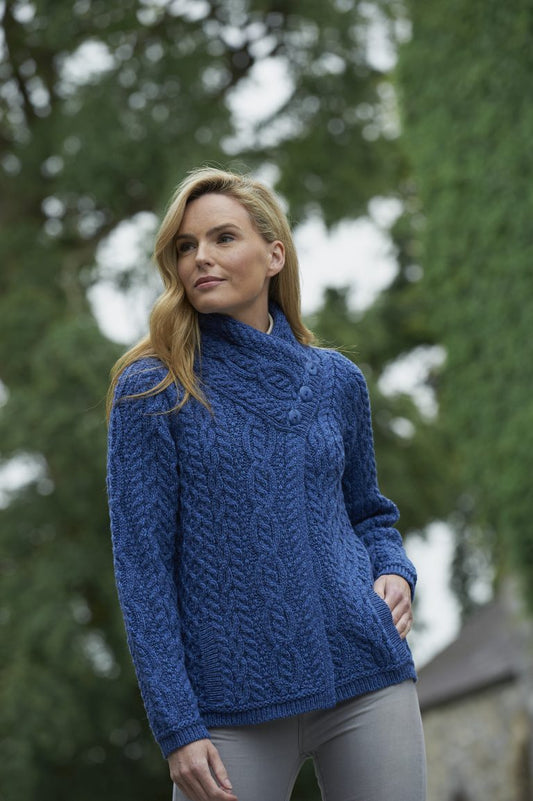 Irish Wool Cardigan Jacket